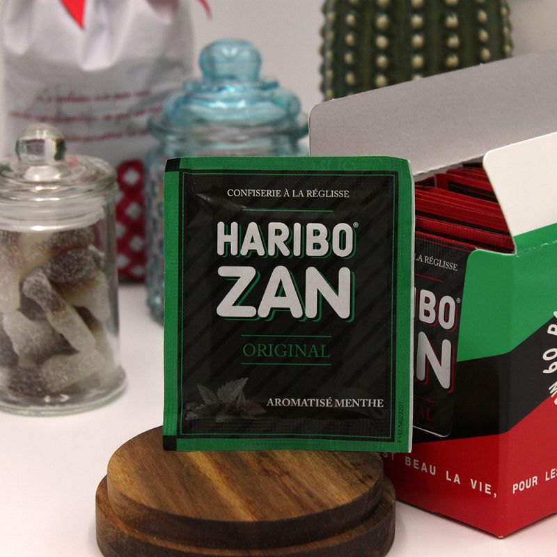 Sachet vert pain de zab réglisse Haribo a petit prix