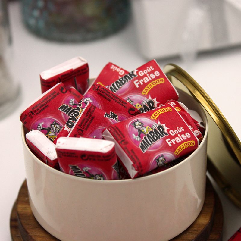 Malabar fraise - Carambar & Co - Bonbon chewing gum